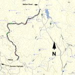 Watershed trail to Sevenmile Gulch trail