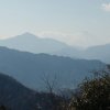 Distant views of Mount Fuji from Mount Takao