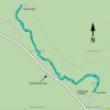 map: Tawa point to Kachina point