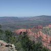 Views of Sedona red rocks from Bear Mountain
