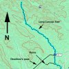 Map: Long canyon trail