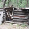 Ruined cabin in Secret Mountain