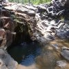 Small waterfall along Gordon Creek