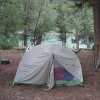 Camp near the Yellowstone river
