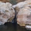 Hidden Waterfall in White Canyon