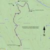 Map: Cremation Creek to South Kaibab along the Tonto trail