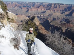 Winter views from Horseshoe mesa