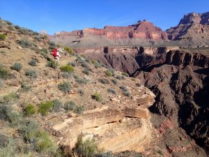 Big views along the Tonto trail