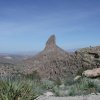 Weavers needle as seen from Fremont sadle