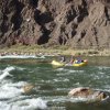 Boat heading into Tanner rapids