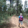 Hiking along the Buena Vista Trail