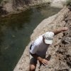 Scrambling in Apache trail canyon