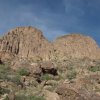 Rare view of Weavers Needle