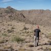 hiker on the Superstition Ridgeline trail