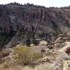 Peralta canyon as seen from the cave trail