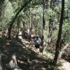 hiker on the pipeline trail