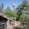 fire lookout atop Bear Mountain