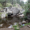 Pond along the Goldwater Lake trail