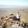 At the top of Picacho peak