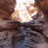 Hiker in Cathedral Wash