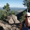 Views from the dry lakes trail