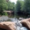 West Clear Creek along the Bull Pen ranch trail