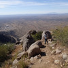 Along the Granite Mountain Hot Shots memorial trail