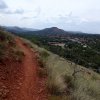 Hiking along the Huckaby trail