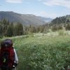 Hiking through Black canyon of the Yellowstone