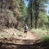 hiker headed towards Horton springs