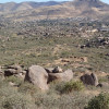 The Incident location memorial and Yarnell