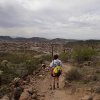 hiking on the Deem hills trail