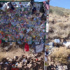 Wall of honor at the lookout