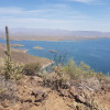 Lake Pleasant as seen from the Yavapai Lookout trail