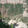 North Kaibab trail as seen from the Uncle Jim trail