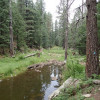 Hiking along the Woods Canyon Lake trail