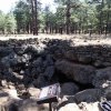 The entrance to the Lava River Cave