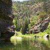 Hiking through west clear creek