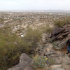 Hiking along the Geronimo trail