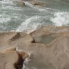 Travertine pools on the Little Colorado