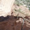 Heading down the Echo canyon trail