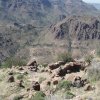 Campsites on top of Weavers Needle