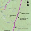 map: Old Bright Angel trail