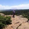 At the lookout... Lakeview trail