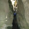 Rappeling through Sundance canyon