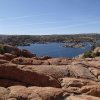 Watson lake as seen from the Peavine trail