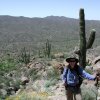 hiking the Picketpost mountain trail