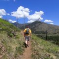 Hiking on the Little Bear trail