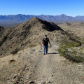 Hiking the Bursera Peak trail - South Mountain