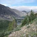 Hiking up to Quandary peak